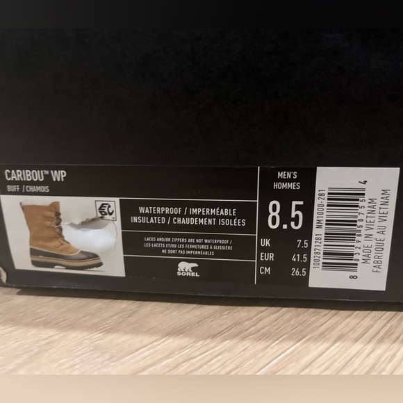 SOREL CARIBOU MENS NEW IN BOX SIZE 8.5 - Picture 5 of 7